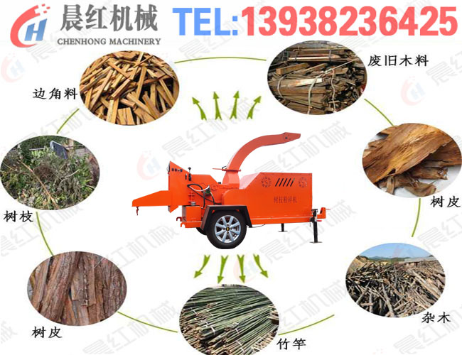 樹(shù)枝粉碎機